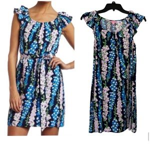 Lilly Pulitzer Maya dress in Foxy Foxglove Small